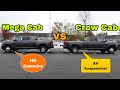 Comparing The Crew Cab and Mega Cab  For The 2020 Heavy Duty RAM 3500 Cummins