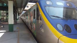 2017/08/28 臺鐵2317次EMU800型區間車(喔熊彩繪) 彰化出站