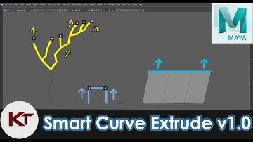 (Maya) smartCurveExtrude v1 Release