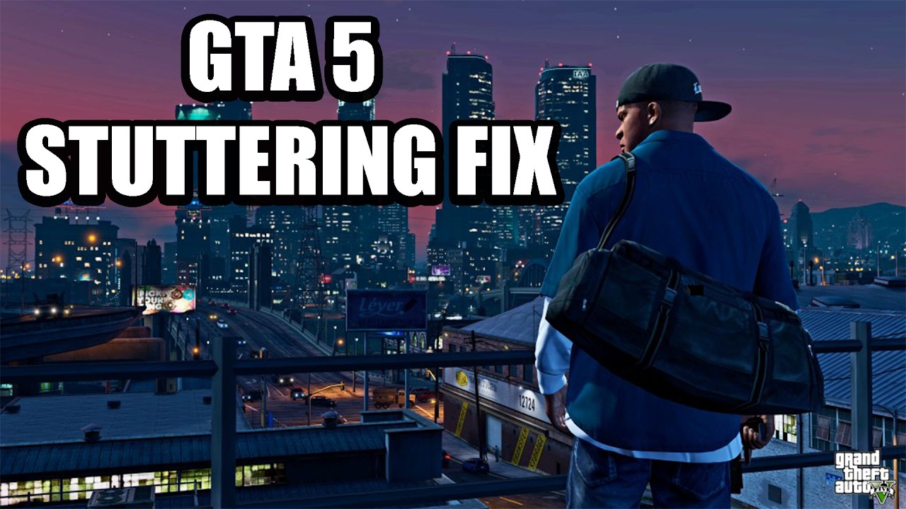 GTA 5 Stuttering on PC Fix - YouTube