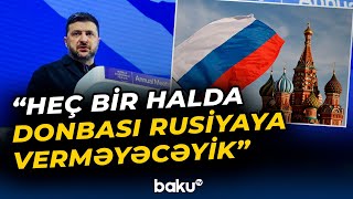 Ukrayna Prezidenti Rusiyaya Xəbərdarlıq Etdi - Baku Tv