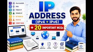 Master IP Addressing in 30 Minutes + MCQ | IPv4, IPv6, Classes &amp; Subnet Mask