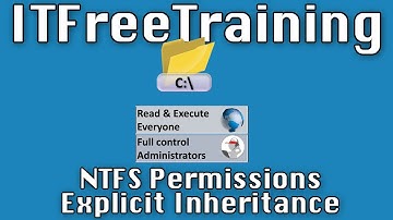 NTFS Explicit and Inherited Permissions