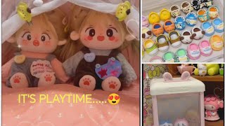 Unbox cotton doll's treasures and enjoy playtime. 🎁🎉