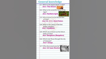 General knowledge | gk short video | interesting GK | Important GK | #motivation #gk | #quiz