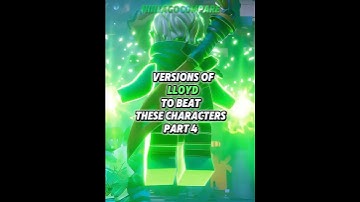 Lego ninjago Version of lloyd to beat these characters #fyp #ninjago #legoninjago #ninjagoedit #lego