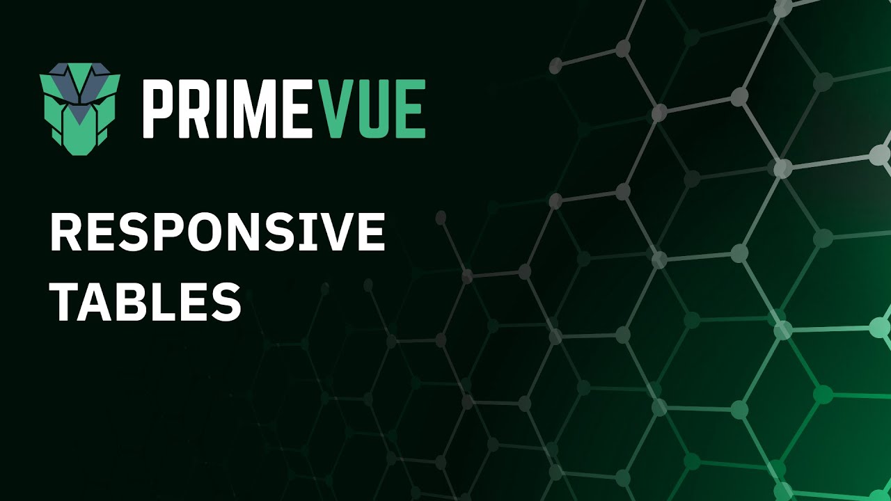 Responsive Tables - YouTube