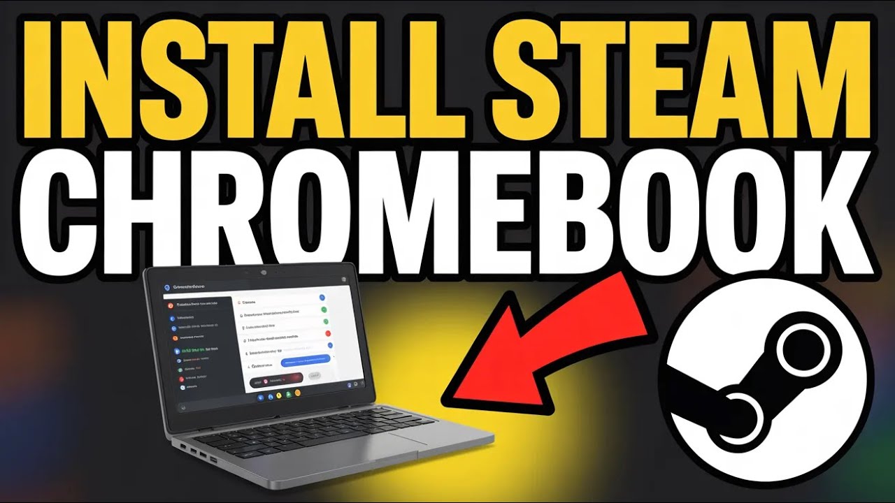 How to install Steam on Chromebook - Step by Step - YouTube