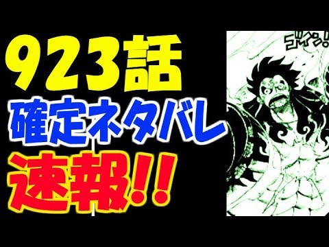 ワンピースネタバレ 923話 確定ネタバレ速報 ルフィ カイドウの一撃で頭から血を流して失神 Youtube