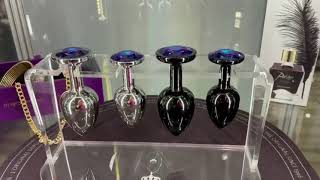 Rosebuds France Heliotrope Butt Plugs