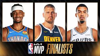 The 2025-26 Kia NBA Most Valuable Player Finalists