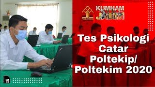 Pelaksanaan Tes Psikologi Catar Poltekip/ Poltekim 2020 screenshot 5