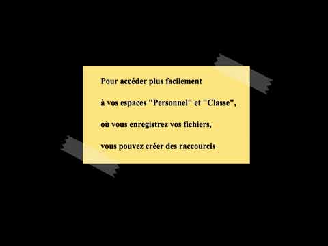 2 Créer un raccourci des espaces réseau