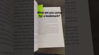 What are you using for a bookmark right now? #authortube #booklover #readersofyoutube #bookmark