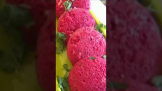 Beetroot Suji Idli Recipe