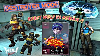 ROBOT WOLF VS HUMAN ?! I WILL DESTROY ALL !!!! (WOLFTEAM 2022)