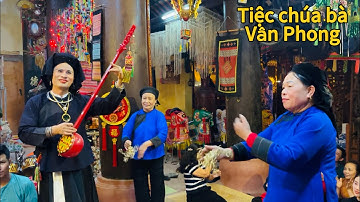 Cậu Quý hầu đồng tiệc chúa bà Vân Phong 19/11, hát then, múa chầu cực hay, đền Cốc Lâm. P1