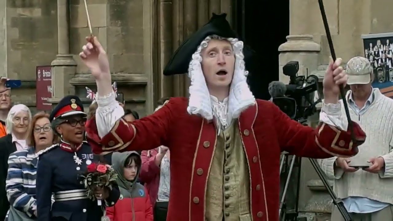 City of Bristol Brass Band celebrates the Queen's Jubilee, 2022