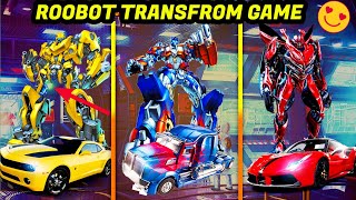 Bumblebee Multiple Transformation Jet Robot Car Bike Game 2020  Android Gameplay HD screenshot 4