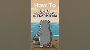 How to Get Salt from Seawater in a Post-Apocalyptic World #shorts #science #apocalypse