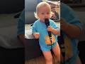 Baby singing hello goodbye by the beatles  thebeatles beatles babyshorts babysinging