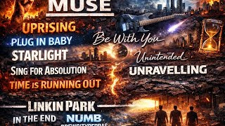 Best Rock Playlist 2000  Muse  Linkin Park Greatest Hits Collection