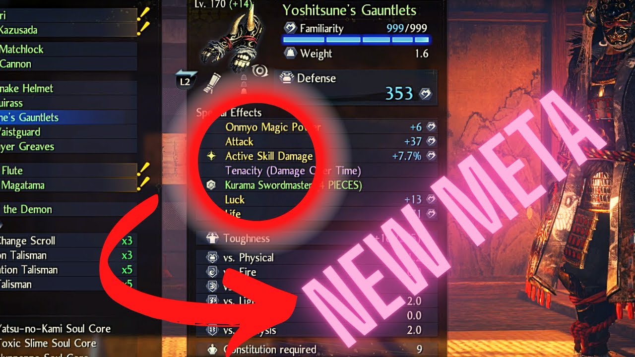 Nioh 2 The New Meta! (Star Effects Overpowered) YouTube