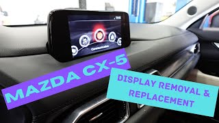 Easy Mazda CX5 Display screen removal.