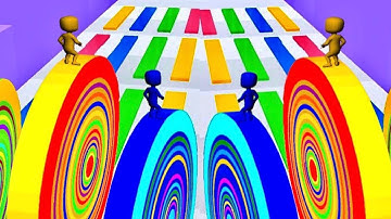 Layers Roll 🎈🌈All Levels New Update  Gameplay android, iOS MK47OP