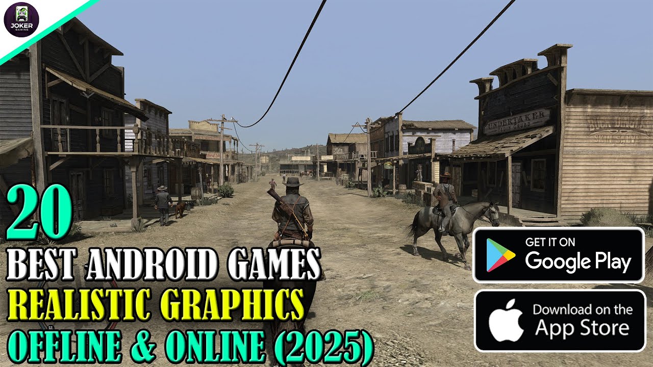 TOP 20 BEST ANDROID GAMES REALISTIC (2025) - HIGH GRAPHICS GAMES FOR ANDROID