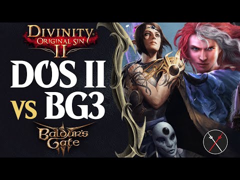 Baldur's Gate 3 VS DoS 2: A Detailed Comparison! Should you play BG3 or Divinity Original Sin?