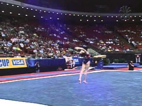 Verona Van De Leur - Floor Exercise - 2002 Visa American Cup