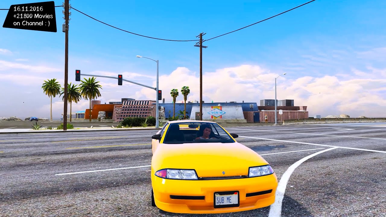 Zirconium Stratum Coupe GTA V MOD ENB 2.7K / 1440p ! _REVIEW YouTube