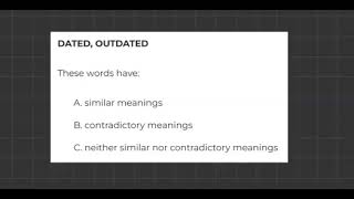 Wonderlic Overview Question 1