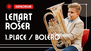 Lenart Rošer (euphonium) - special award for the most promising yung talent 2024