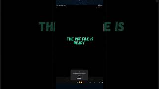 Easy way to convert screenshots to PDF using your smartphone or tablet