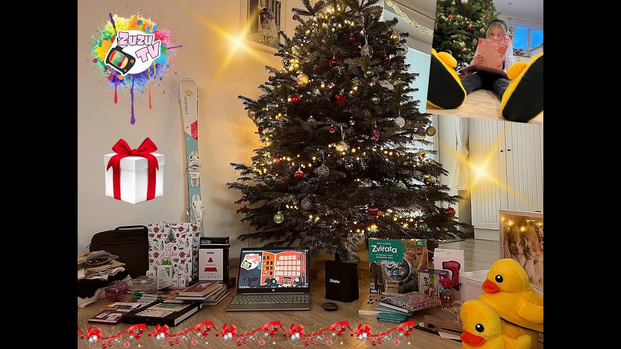 ZuzuTV Vánoce  🎄  DÁREČKY OD JEŽÍŠKA  🎅