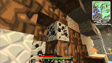 Lets Play OCD Minecraft tekkit single player part 2(we open THE CAVE up more)