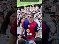fans barca ditengah fans rearl madrid