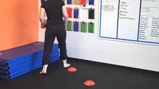 Agility Cone Double Sidestep
