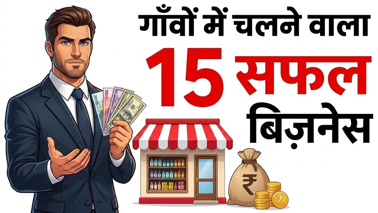 गांव में शुरू करें ये 15 दमदार बिजनेस | कम लागत में ज्यादा कमाई