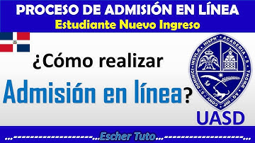 📢 ¡Así Puedes Ingresar a la UASD en Línea! 🚀 PASO A PASO para Nuevo Ingreso 🎓