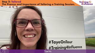 Step 2 Tailored, the Process and Importance of Tailoring a Training Session