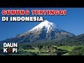 5 Gunung Tertinggi di Indonesia