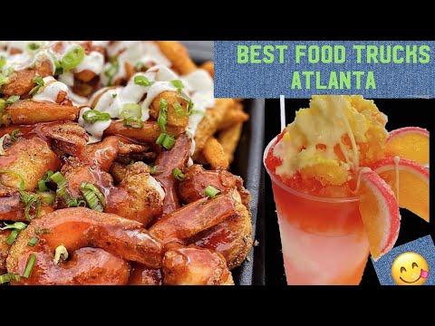Video: Atlanta Food Trucks og Street Food