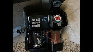 Hamilton Beach FlexBrew Programmable Coffee Maker & GEVALIA Review