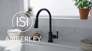 Classic Convenience — The Amberley Pull-Down Kitchen Faucet