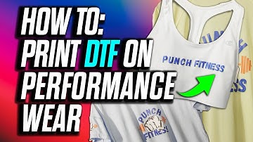 How To Print Direct To Film On Polyester & Performance Wear