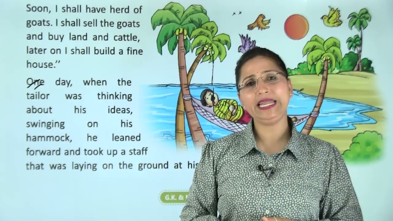 Ch 2 | A Greedy Tailor | My Gk & Moral Book | Class 05 | Growing Mind | For children