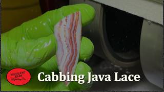 Polishing a Java Lace using a CB6V Cabbing Machine